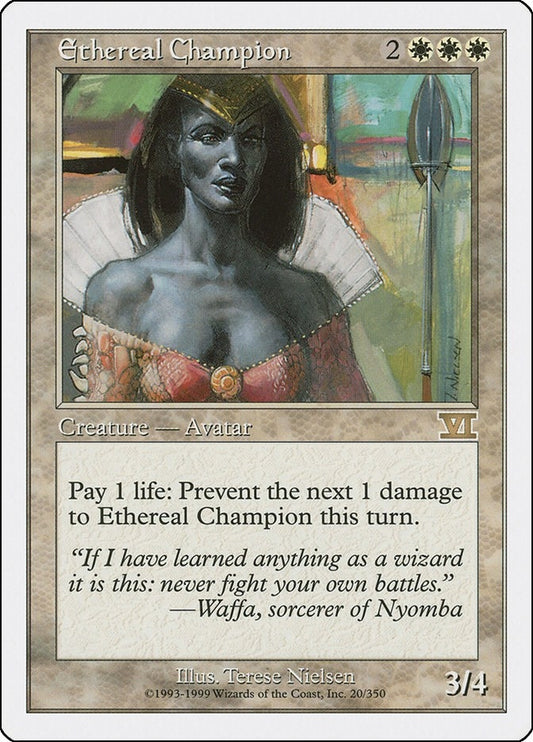 Image for Ethereal Champion (20) (Classic Sixth Edition) - Magic: The Gathering