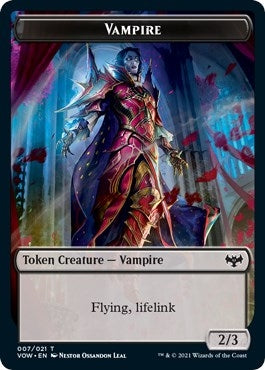 Image for Vampire Token (007) (7) (Innistrad: Crimson Vow) - Magic: The Gathering