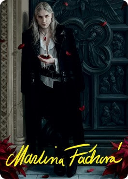 Image for Sorin the Mirthless (1/81) Art Card (Gold-Stamped Signature) (1) (Art Series: Innistrad: Crimson Vow) - Magic: The Gathering