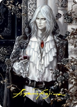 Image for Sorin the Mirthless (2/81) Art Card (Gold-Stamped Signature) (2) (Art Series: Innistrad: Crimson Vow) - Magic: The Gathering