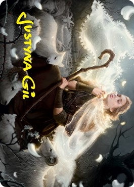 Image for Ancestor's Embrace Art Card (Gold-Stamped Signature) (4) (Art Series: Innistrad: Crimson Vow) - Magic: The Gathering