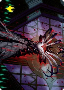 Image for Bride's Gown Art Card (Gold-Stamped) (6) (Art Series: Innistrad: Crimson Vow) - Magic: The Gathering