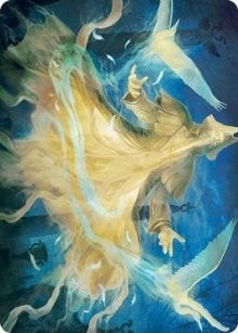 Image for Heron-Blessed Geist Art Card (13) (Art Series: Innistrad: Crimson Vow) - Magic: The Gathering