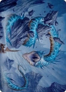 Image for Biolume Serpent Art Card (20) (Art Series: Innistrad: Crimson Vow) - Magic: The Gathering
