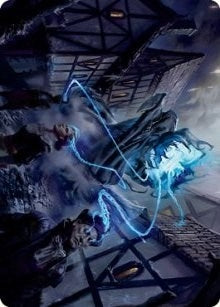 Image for Dreamshackle Geist Art Card (22) (Art Series: Innistrad: Crimson Vow) - Magic: The Gathering