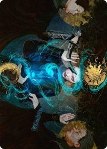 Image for Witness the Future Art Card (27) (Art Series: Innistrad: Crimson Vow) - Magic: The Gathering