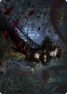 Image for Falkenrath Forebear Art Card (33) (Art Series: Innistrad: Crimson Vow) - Magic: The Gathering