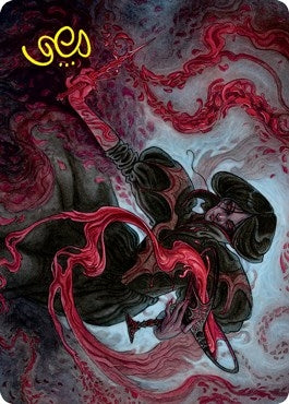 Image for Change of Fortune Art Card (Gold-Stamped Signature) (40) (Art Series: Innistrad: Crimson Vow) - Magic: The Gathering