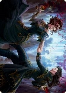 Image for Falkenrath Celebrants (43/81) Art Card (43) (Art Series: Innistrad: Crimson Vow) - Magic: The Gathering