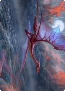Image for Manaform Hellkite Art Card (46) (Art Series: Innistrad: Crimson Vow) - Magic: The Gathering