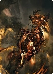 Image for Pyre Spawn Art Card (48) (Art Series: Innistrad: Crimson Vow) - Magic: The Gathering