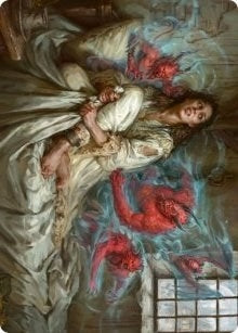 Image for Eruth, Tormented Prophet Art Card (61) (Art Series: Innistrad: Crimson Vow) - Magic: The Gathering