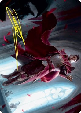 Image for Markov Waltzer Art Card (Gold-Stamped Signature) (63) (Art Series: Innistrad: Crimson Vow) - Magic: The Gathering