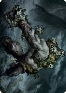 Image for Skull Skaab Art Card (67) (Art Series: Innistrad: Crimson Vow) - Magic: The Gathering