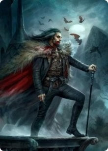 Image for Dracula, Blood Immortal Art Card (71) (Art Series: Innistrad: Crimson Vow) - Magic: The Gathering