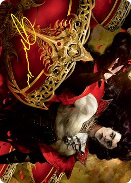 Image for Bloodvial Purveyor Art Card (Gold-Stamped Signature) (72) (Art Series: Innistrad: Crimson Vow) - Magic: The Gathering