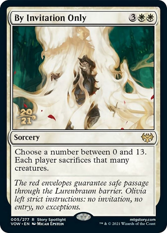 Image for By Invitation Only (5) (Prerelease Cards) - Magic: The Gathering
