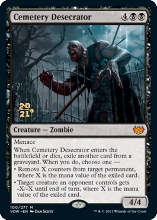 Image for Cemetery Desecrator (100) (Prerelease Cards) - Magic: The Gathering