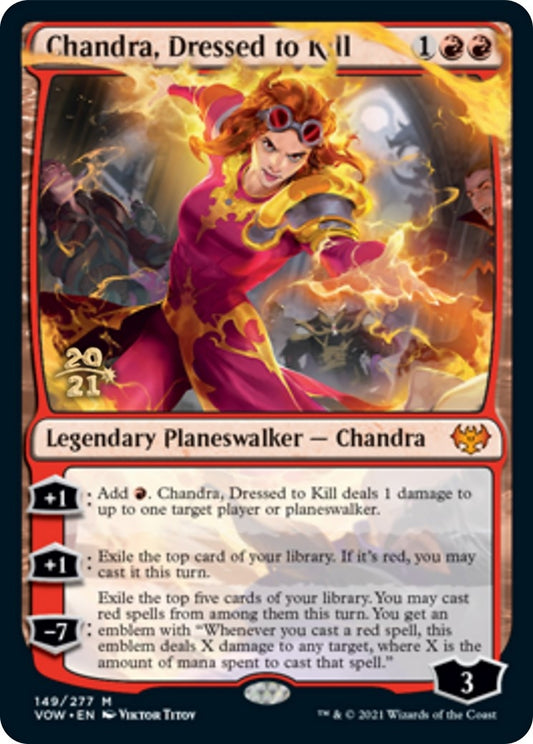 Image for Chandra, Dressed to Kill (149) (Prerelease Cards) - Magic: The Gathering