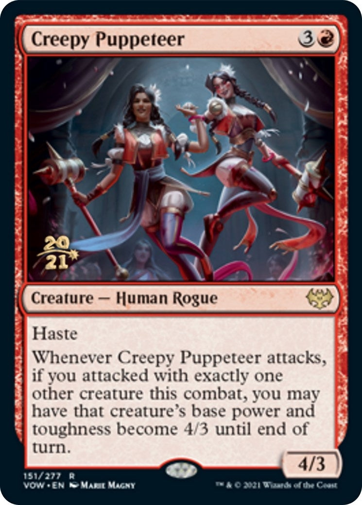 Image for Creepy Puppeteer (151) (Prerelease Cards) - Magic: The Gathering