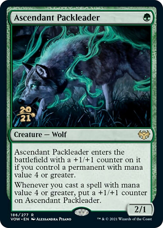 Image for Ascendant Packleader (186) (Prerelease Cards) - Magic: The Gathering