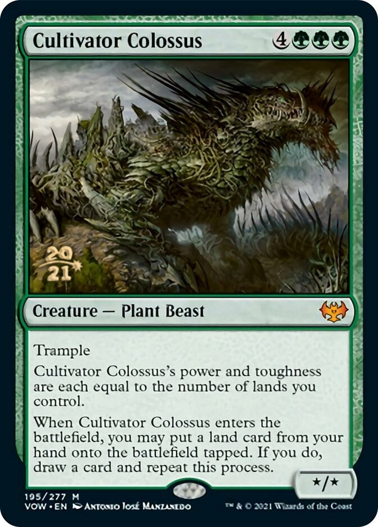 Image for Cultivator Colossus (195) (Prerelease Cards) - Magic: The Gathering