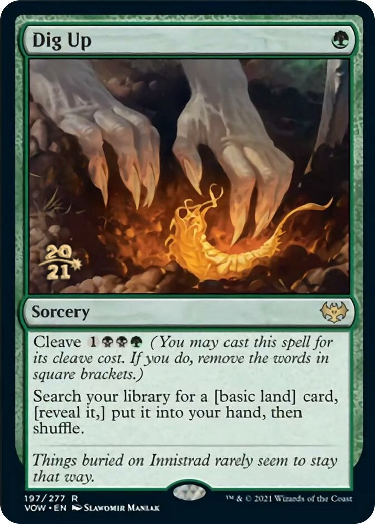 Image for Dig Up (197) (Prerelease Cards) - Magic: The Gathering