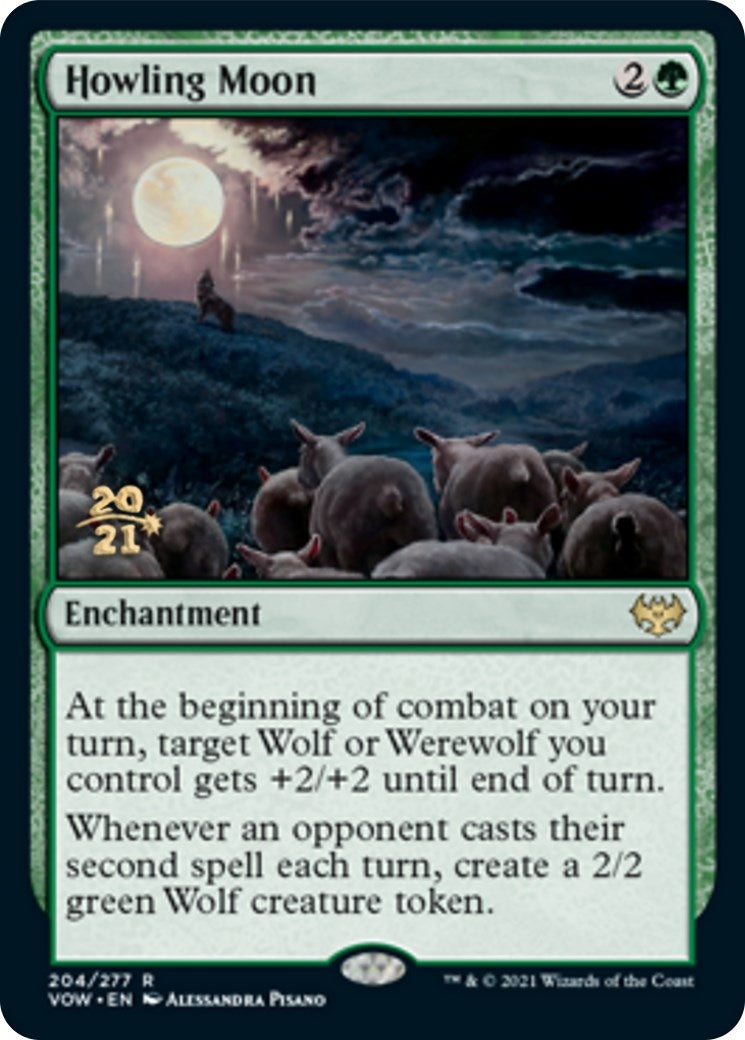 Image for Howling Moon (204) (Prerelease Cards) - Magic: The Gathering