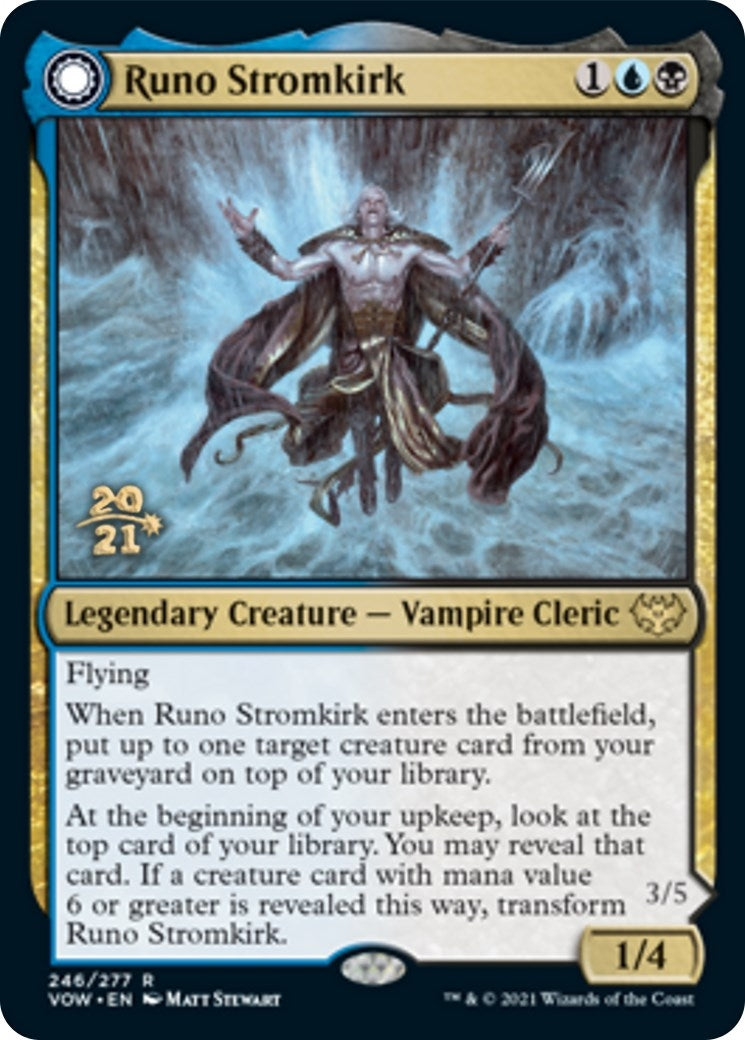 Image for Runo Stromkirk (246) (Prerelease Cards) - Magic: The Gathering