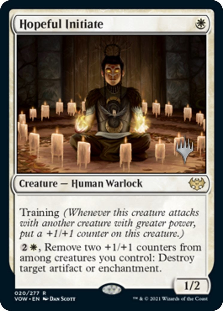 Image for Hopeful Initiate (20) (Promo Pack: March of the Machine) - Magic: The Gathering