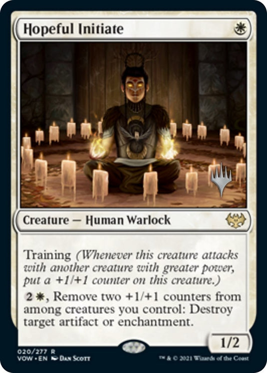 Image for Hopeful Initiate (20) (Promo Pack: March of the Machine) - Magic: The Gathering