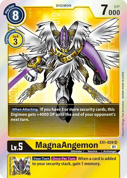 Image for MagnaAngemon (EX1-029 SR) (Classic Collection) - Digimon Card Game