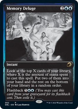 Image for Memory Deluge (62) (Innistrad: Double Feature) - Magic: The Gathering