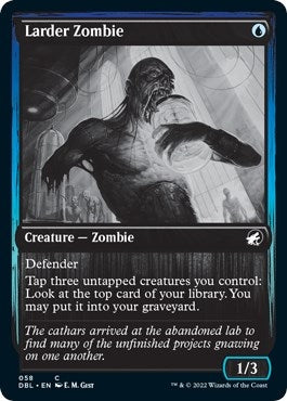 Image for Larder Zombie (58) (Innistrad: Double Feature) - Magic: The Gathering