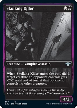 Image for Skulking Killer (397) (Innistrad: Double Feature) - Magic: The Gathering