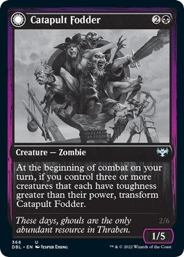 Image for Catapult Fodder (366) (Innistrad: Double Feature) - Magic: The Gathering