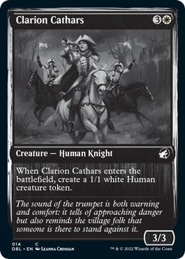 Image for Clarion Cathars (14) (Innistrad: Double Feature) - Magic: The Gathering