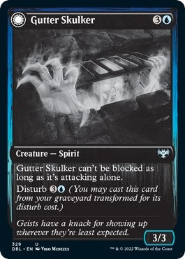 Image for Gutter Skulker (329) (Innistrad: Double Feature) - Magic: The Gathering