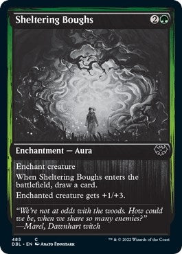 Image for Sheltering Boughs (485) (Innistrad: Double Feature) - Magic: The Gathering