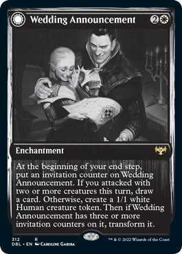Image for Wedding Announcement (312) (Innistrad: Double Feature) - Magic: The Gathering