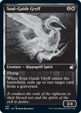 Image for Soul-Guide Gryff (35) (Innistrad: Double Feature) - Magic: The Gathering
