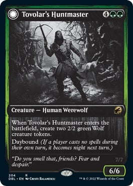 Image for Tovolar's Huntmaster (204) (Innistrad: Double Feature) - Magic: The Gathering