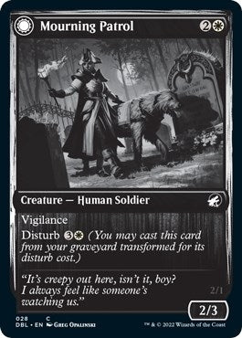 Image for Mourning Patrol (28) (Innistrad: Double Feature) - Magic: The Gathering