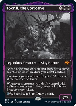Image for Toxrill, the Corrosive (399) (Innistrad: Double Feature) - Magic: The Gathering