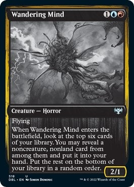 Image for Wandering Mind (518) (Innistrad: Double Feature) - Magic: The Gathering