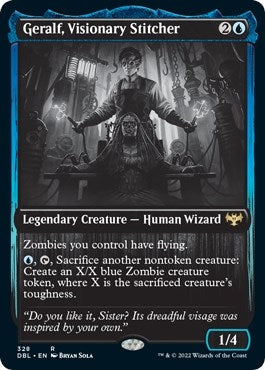 Image for Geralf, Visionary Stitcher (328) (Innistrad: Double Feature) - Magic: The Gathering