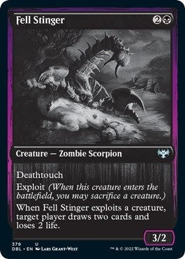 Image for Fell Stinger (379) (Innistrad: Double Feature) - Magic: The Gathering