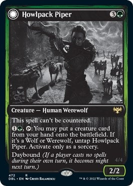Image for Howlpack Piper (472) (Innistrad: Double Feature) - Magic: The Gathering