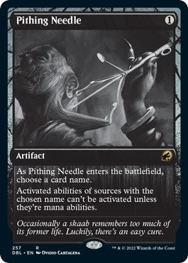 Image for Pithing Needle (257) (Innistrad: Double Feature) - Magic: The Gathering