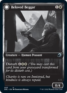 Image for Beloved Beggar (3) (Innistrad: Double Feature) - Magic: The Gathering
